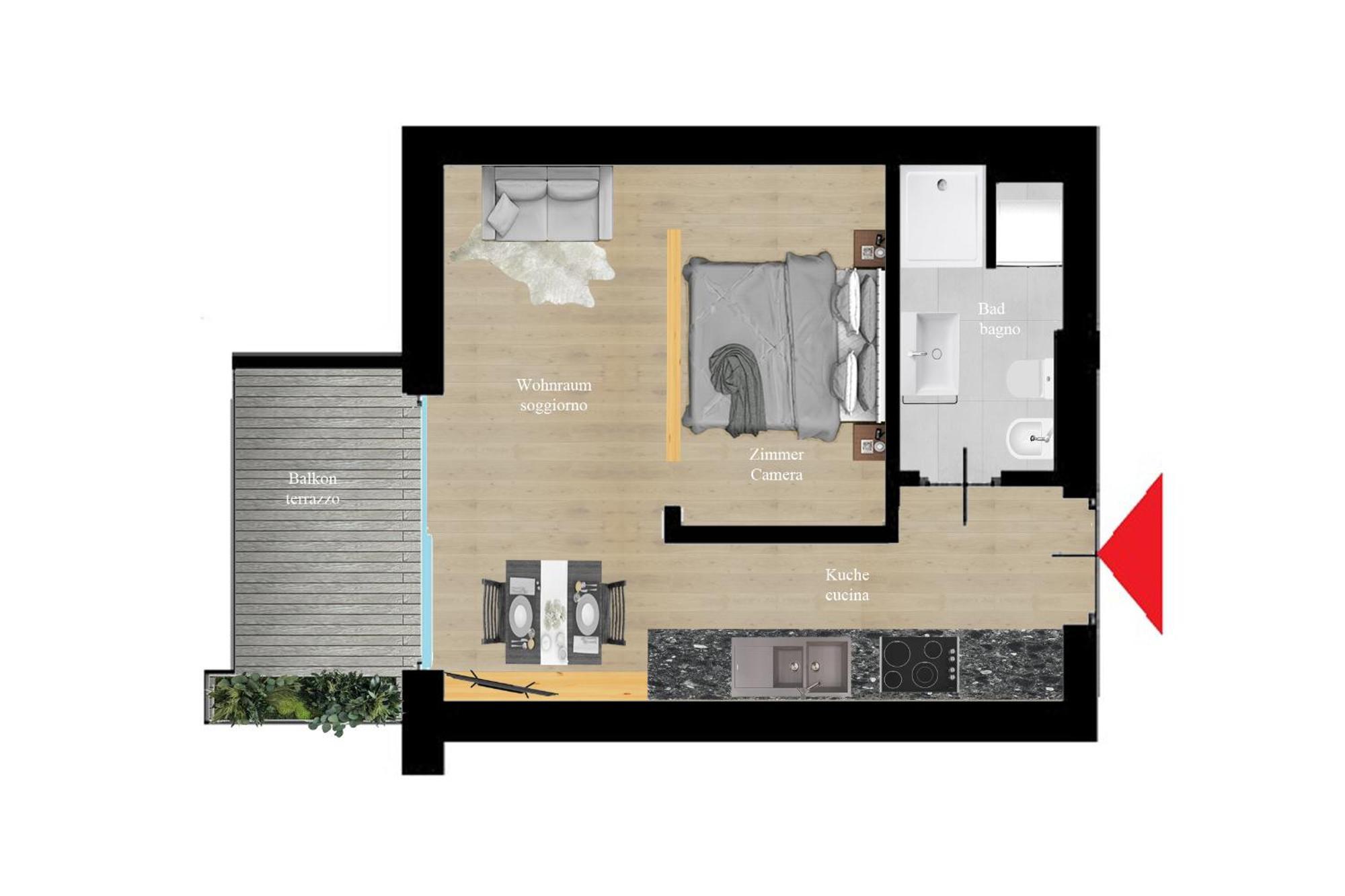 Aurturist Sesto Appartement Kamer foto